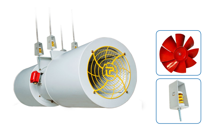 Quạt Jetfan cấp gió tươi